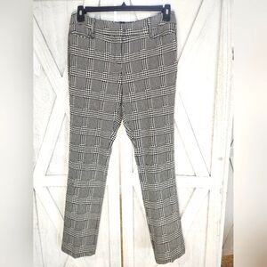 NY&C black and white full length pants